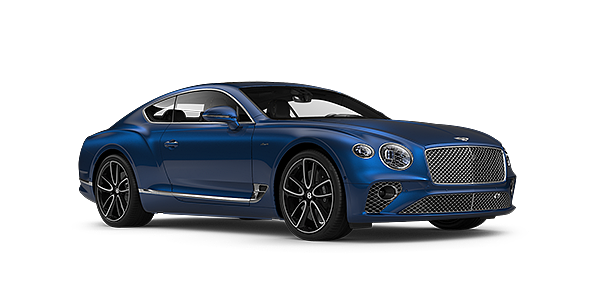 Modix GmbH Bentley GT Azure coupe in Sequin Blue paint front 34